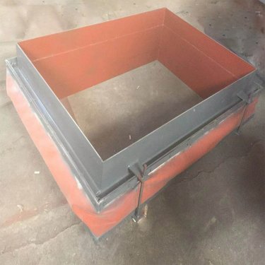 矩形非金属织物补偿器可补偿多方向位移